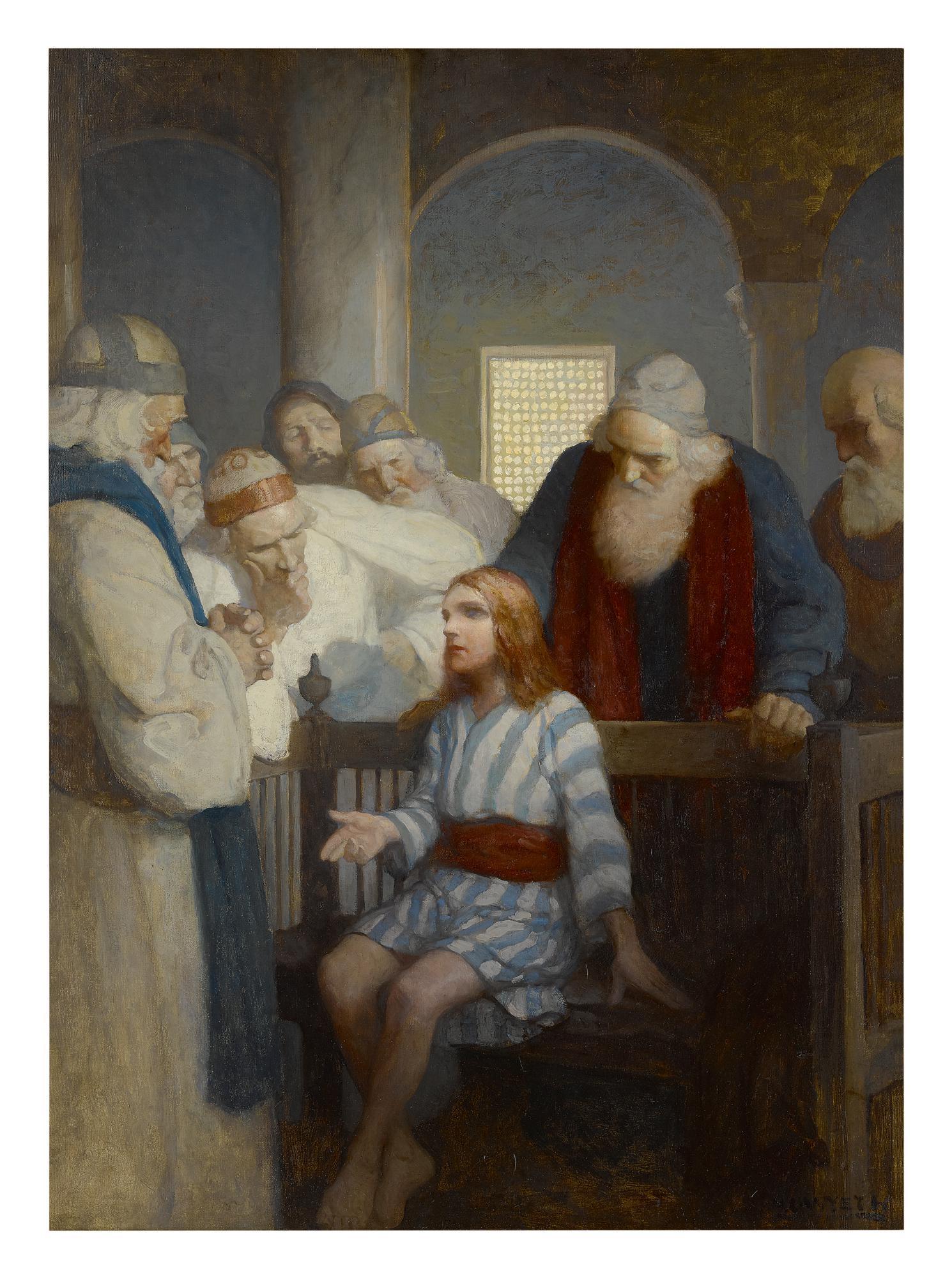 N. C. Wyeth - When He Comes He Will Rule Over The Whole World