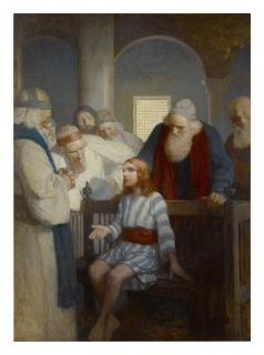 N. C. Wyeth - When He Comes He Will Rule Over The Whole World