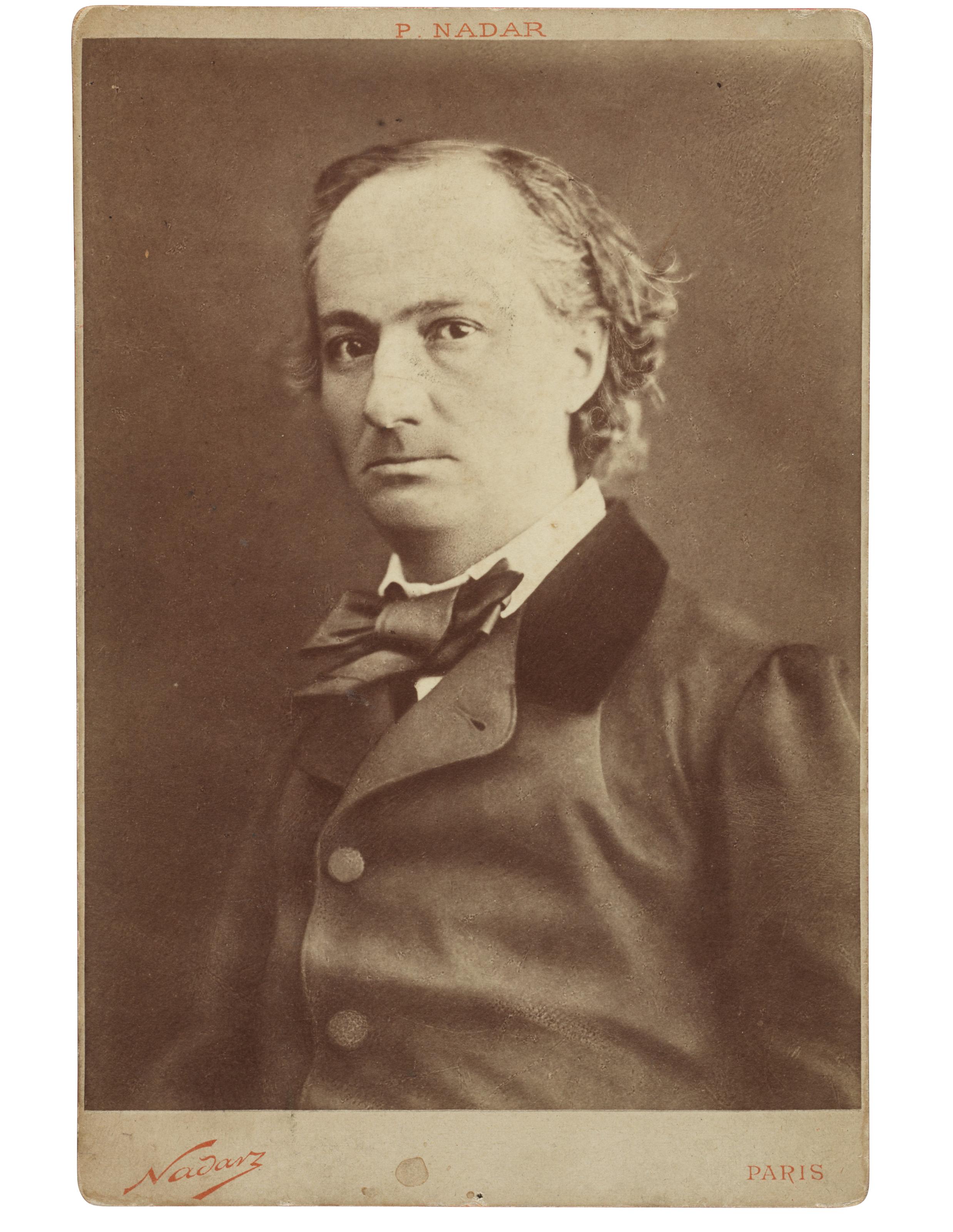 Nadar [Gaspard–Felix Tournachon] - Baudelaire, c. 1855