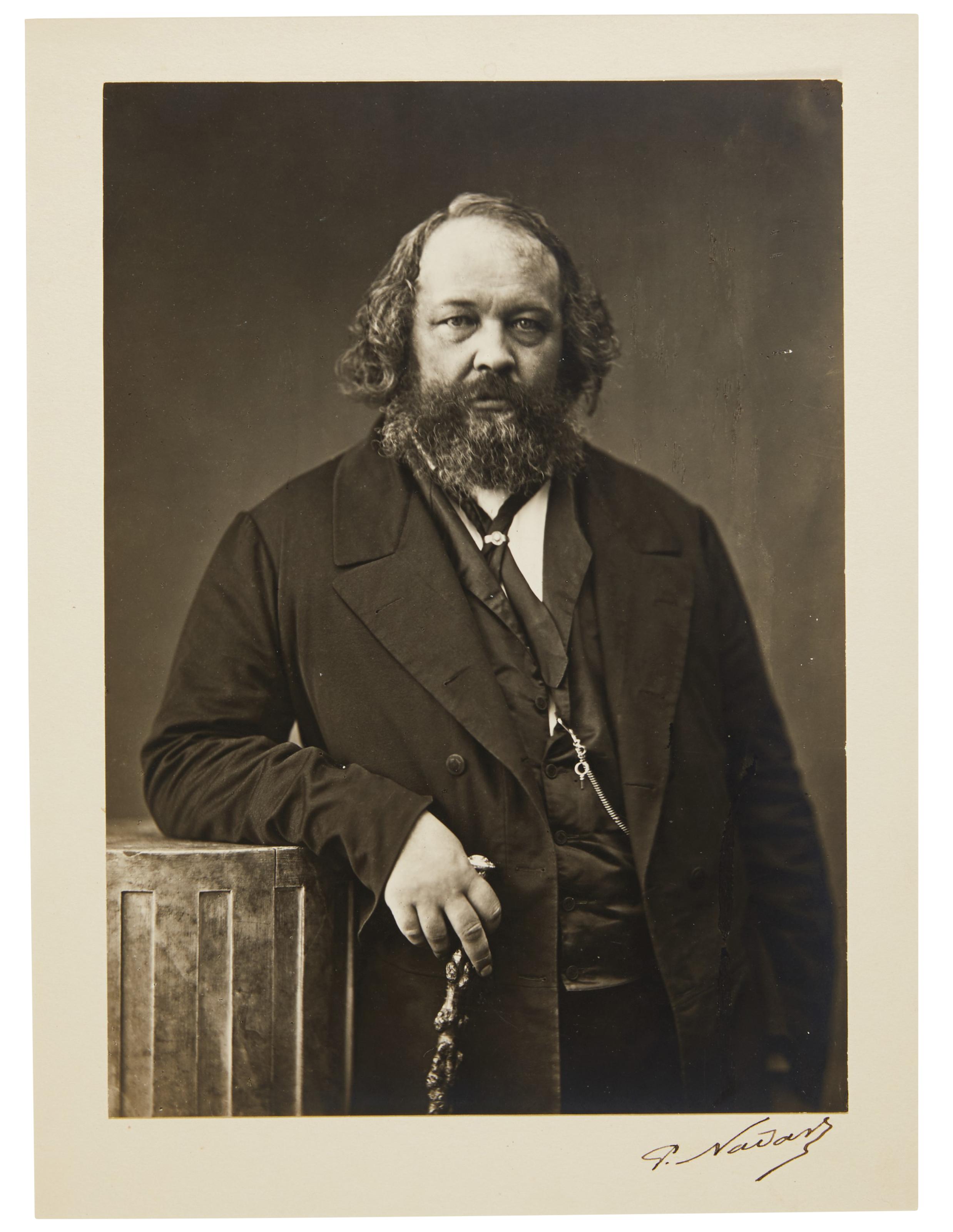 Nadar [Gaspard-Felix Tournachon] - Mikhail Bakunin, c. 1860