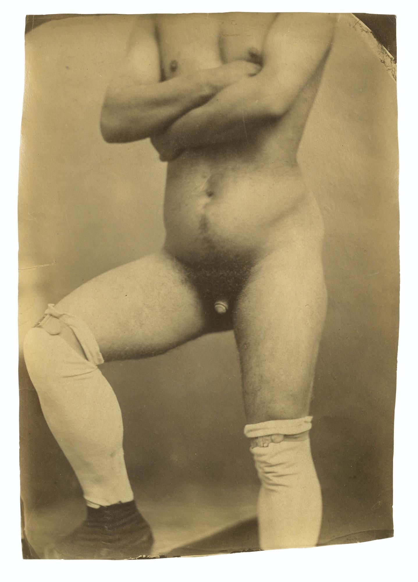 Nadar - L\'Hermaphrodite, 1860Albumen Print. Mounted And Framed.