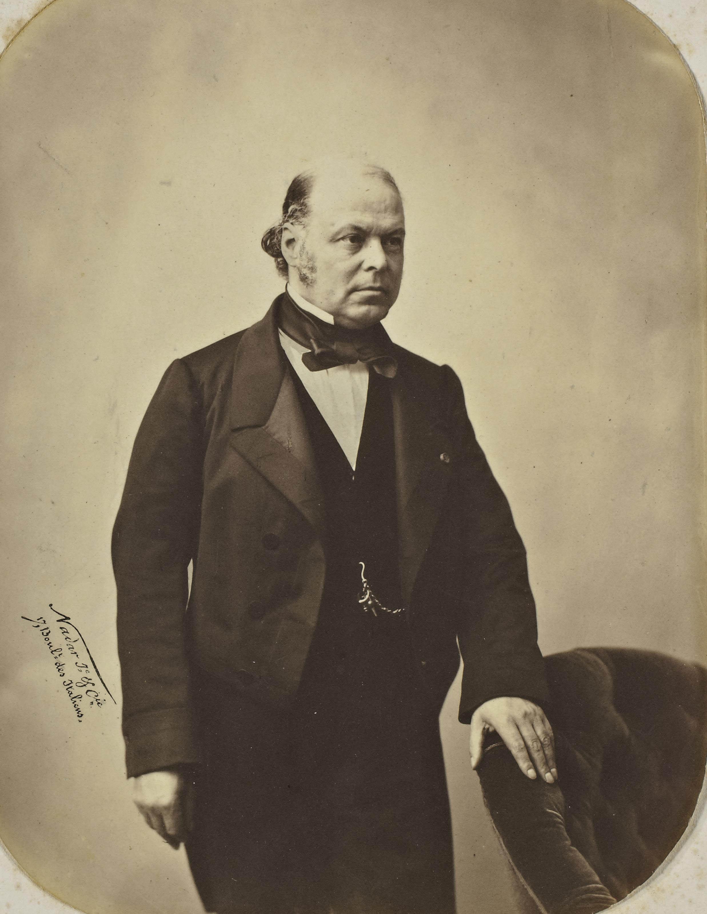 Nadar - Portrait de Victor Foucher (1802-1866)