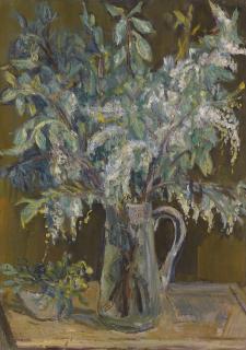 Nadezhda Andreevna Udaltsova - Still Life With Flowers