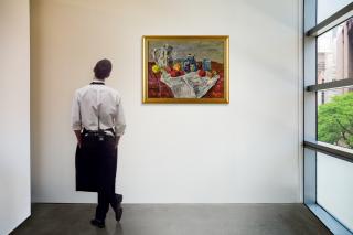 Nadezhda Andreevna Udaltsova - Still Life with Red Apples