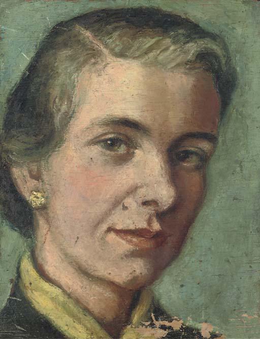 Nadia Benois - Self Portrait