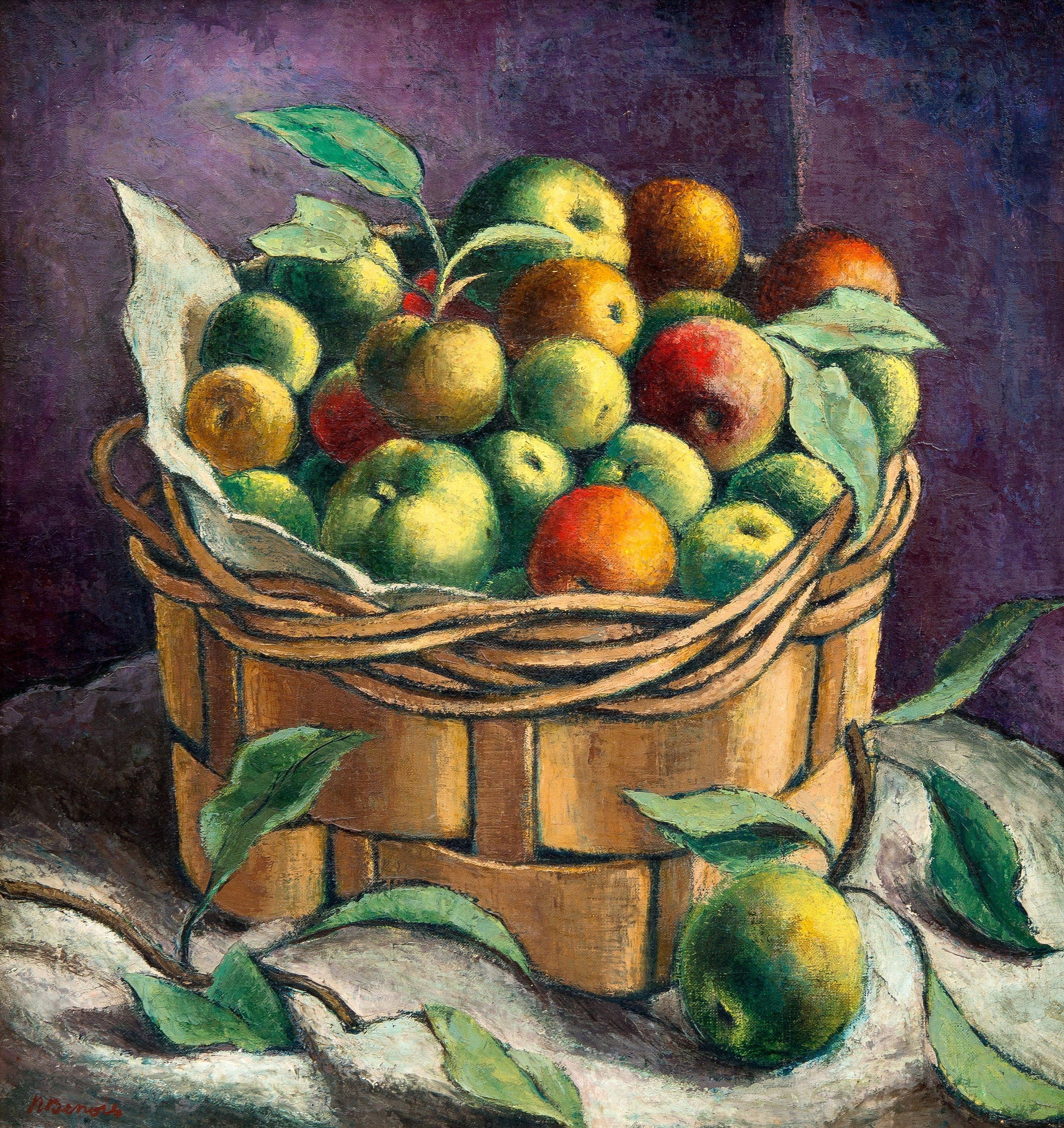 Nadia Benois - Still Life With Apples.