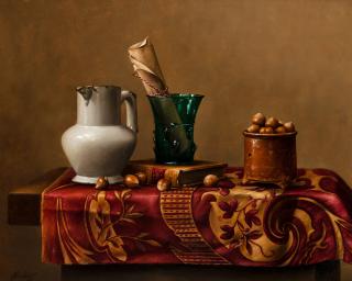 Nadine Lundahl - Still Life With Chestnuts.