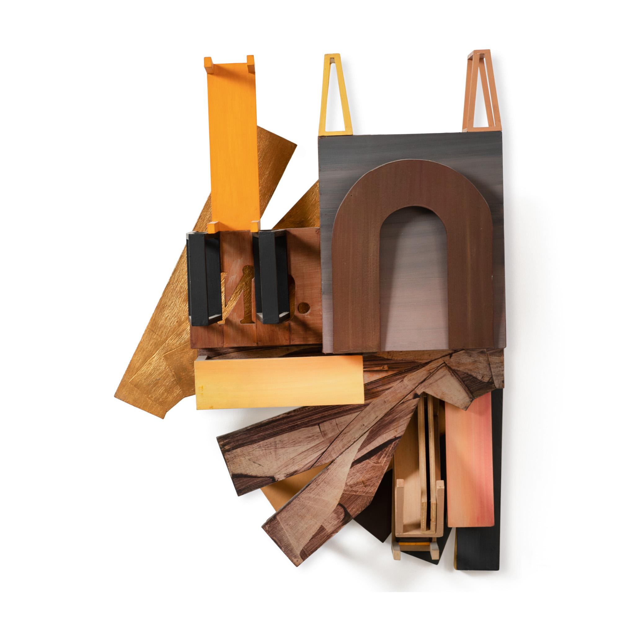 Nahum Tevet - Orange Still Life With Magnet And No