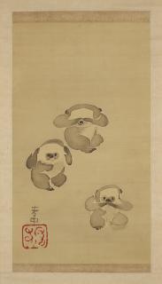 Nakamura Hochu - Three Wise Monkeys