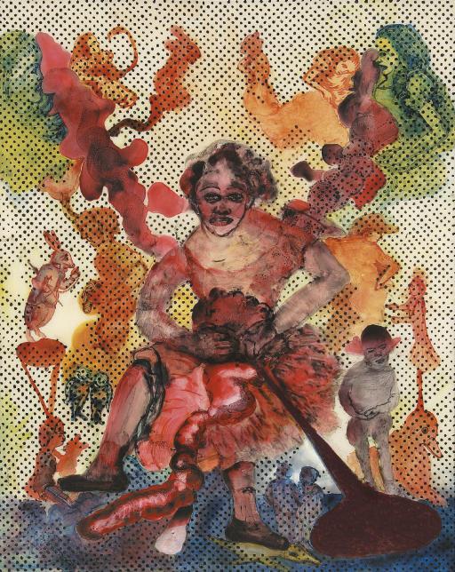 Nalini Malani - Broken Alice II