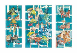 Nalini Malani - Ecstasy of Radha 2