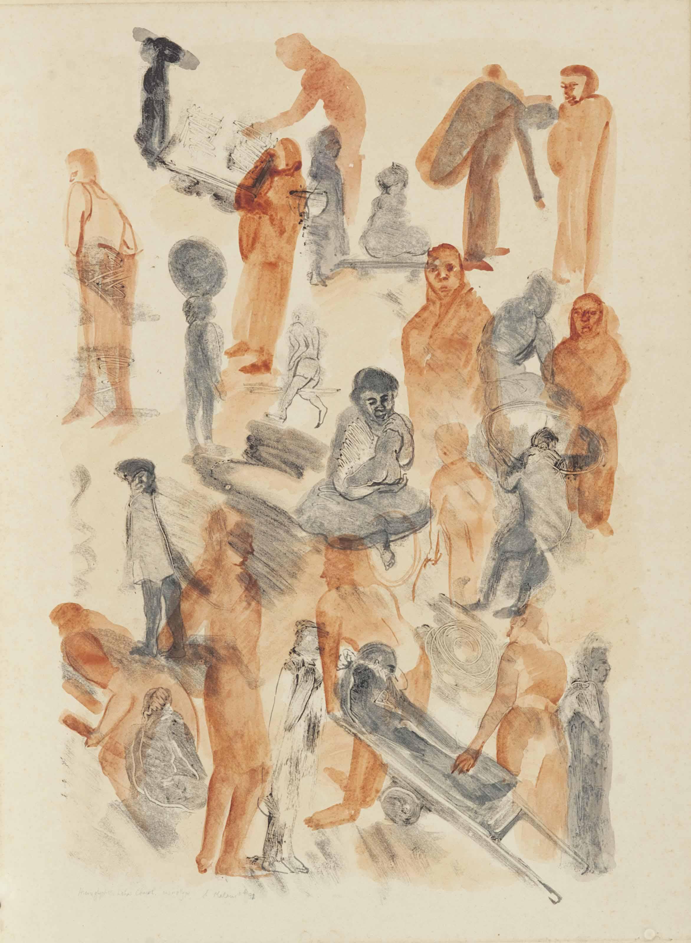 Nalini Malani - Hieroglyphs, Lohar Chawl