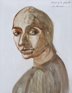 Nalini Malani - Portrait of N (Nasreen)