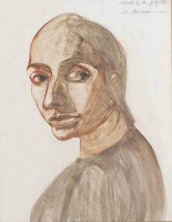 Nalini Malani - Portrait Of N (Nasreen)