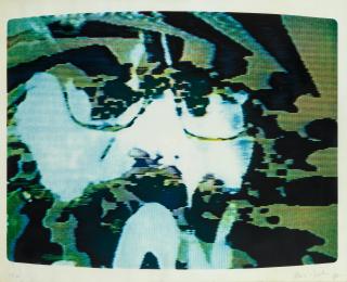 Nam June Paik - Allen\'S Face: A Doubled Sided Face