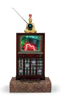 Nam June Paik - Digital Buddha