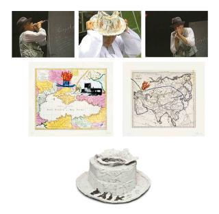 Nam June Paik - (i) Beuys Hat (ii) Beuys VOA (iii) Beuys VOA (iv) Beuys and Shaman