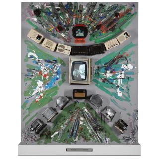 Nam June Paik - Oriental Painting