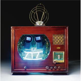 Nam June Paik - Super Highway Face