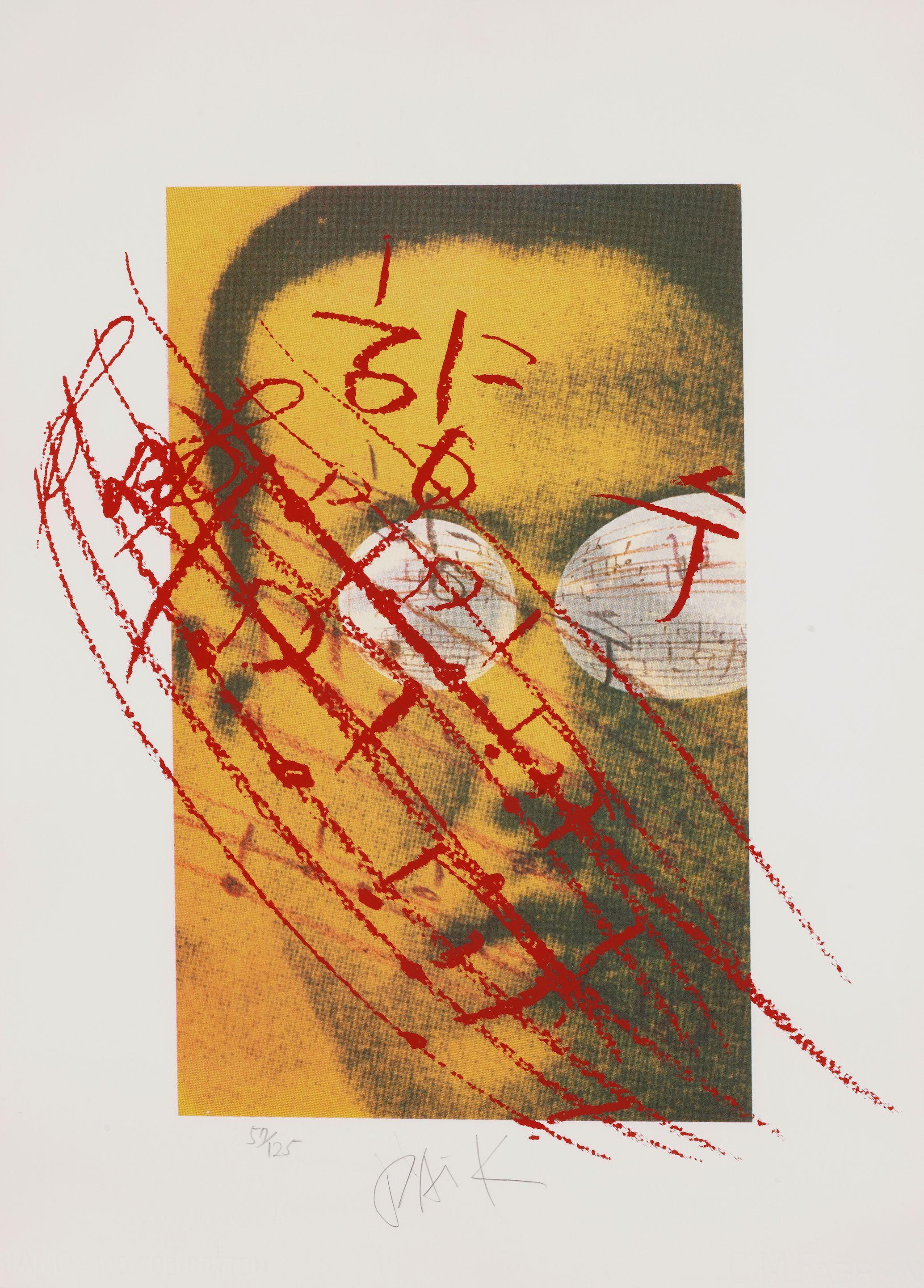 Nam June Paik - Untitled, from Flowers of Hwadong are as Strong as a Rose of Sharon