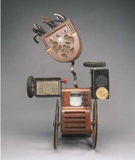 Nam June Paik - Untitled (Robot on Wheels)