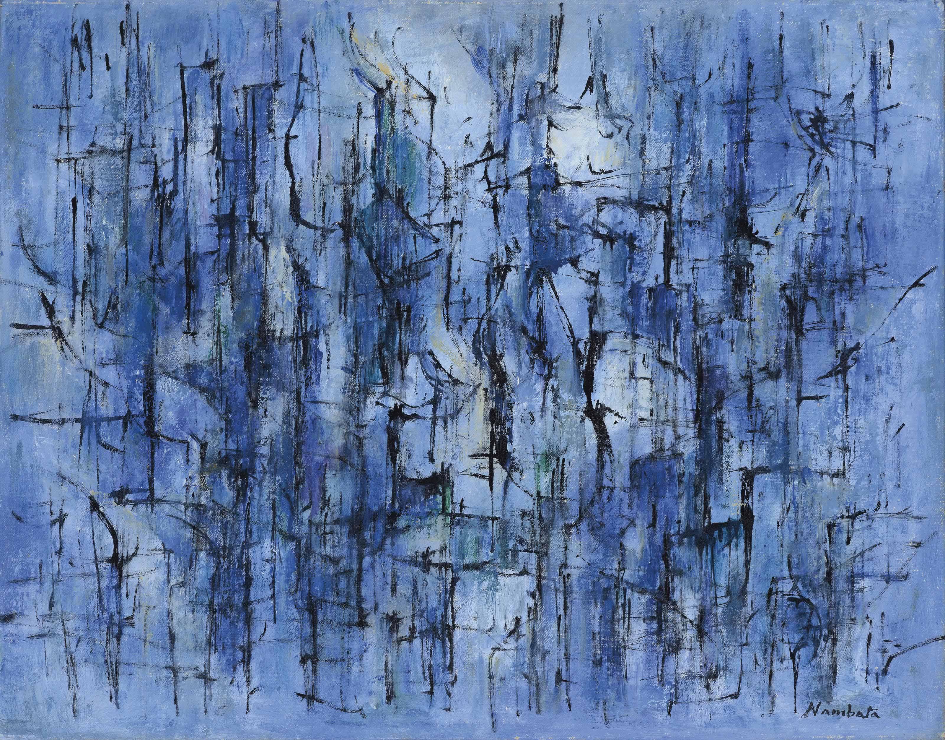 Nambata Tatsuoki - Blue Landscape