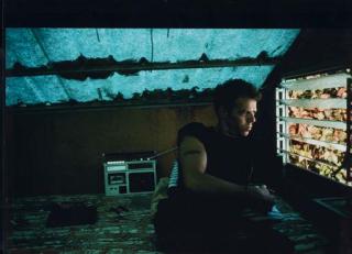 Nan Goldin - Brian in the Cabana, Puerto Juarez, Mexico, 1982