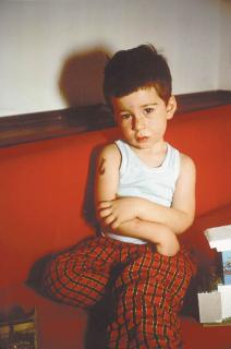 Nan Goldin - Bruno with Tattoo, Naples