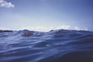 Nan Goldin - Christine Floating In The Sea, St. Barths