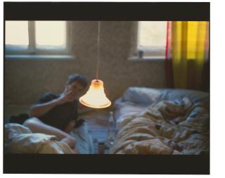 Nan Goldin - David in bed Leipzig, Germany, 1992