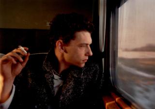 Nan Goldin - Dieter on the Train, Sweden