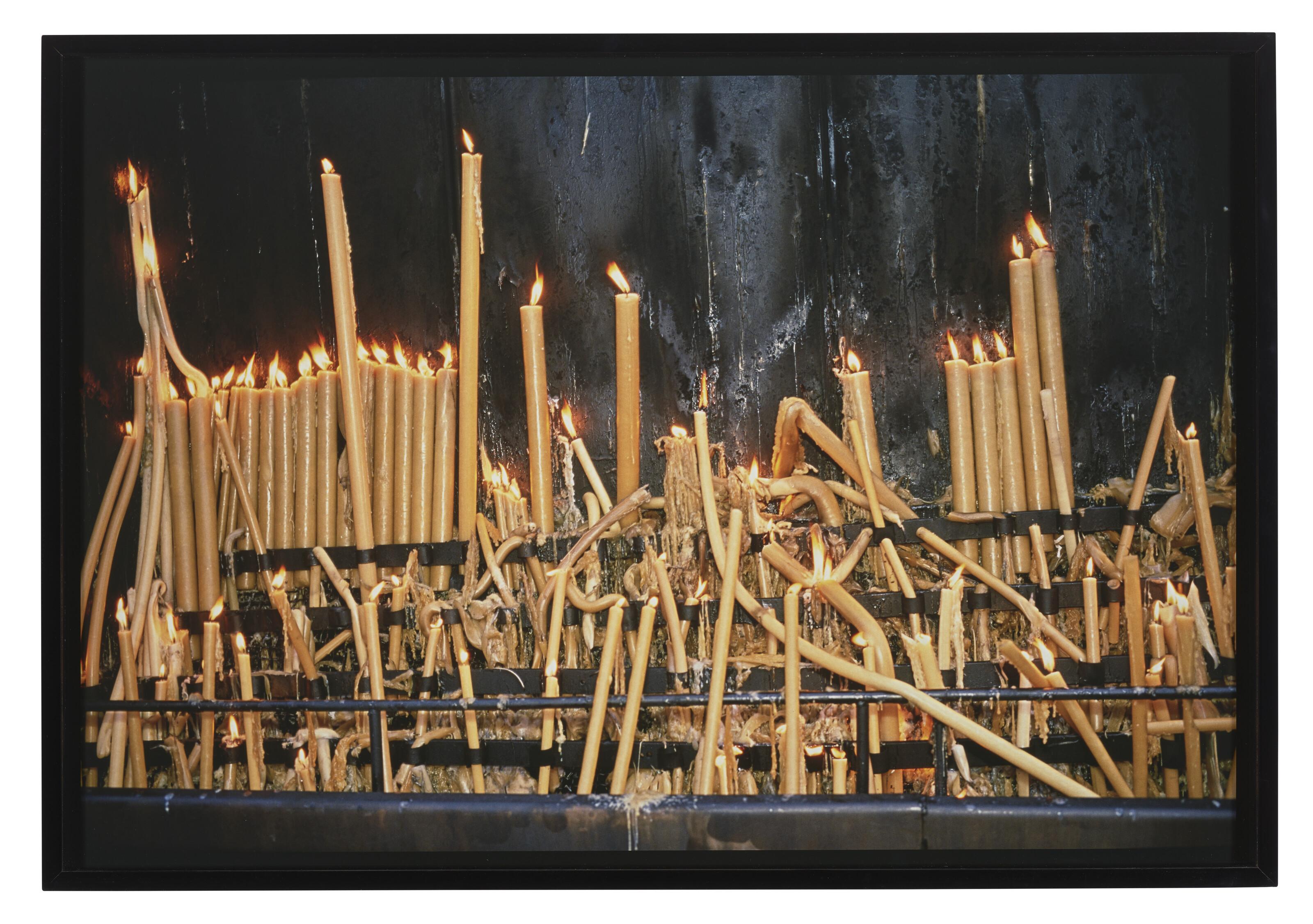 Nan Goldin - Fatima Candles, Portugal, 1998