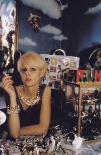 Nan Goldin - Greer at Einstein\'s, NYC 1989 (from \'The Ballad of Sexual Dependency\' series)