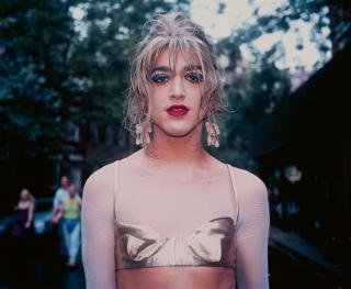 Nan Goldin - Jimmy Paulette after the parade, NYC. Amanda in the locker room, Berlin