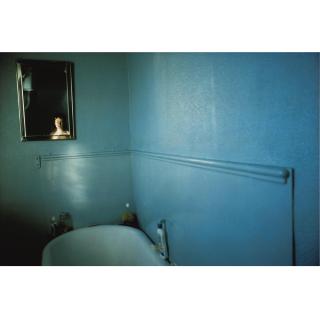 Nan Goldin - Self-Portrait In Blue Bathroom, London, 1980