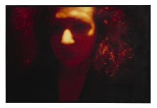 Nan Goldin - Self Portrait in Red, Zürich