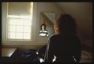 Nan Goldin - Self Portrait in the Mirror, The Lodge, Belmont, Ma., 1988