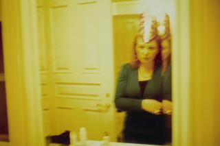 Nan Goldin - Self-portrait on New Year’s Eve, Malibu, California