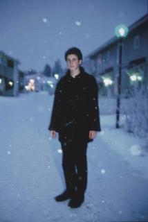 Nan Goldin - Simon In The Snow At Dawn, Christmas, Umea