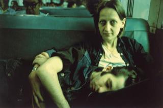 Nan Goldin - Suzanne And Philippe On The Train, Long Island, N.Y.