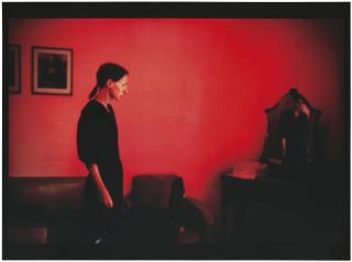 Nan Goldin - Suzanne with Mona Lisa, Mexico City
