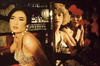 Nan Goldin - Toon, Cee, and So at Bar, Bangkok, 1992
