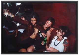 Nan Goldin - Valérie, Axel and Johanna at Le Pulp