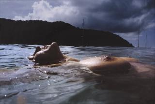 Nan Goldin - \'Valerie Floating, Mayreau Island, Antilles, 2001\'