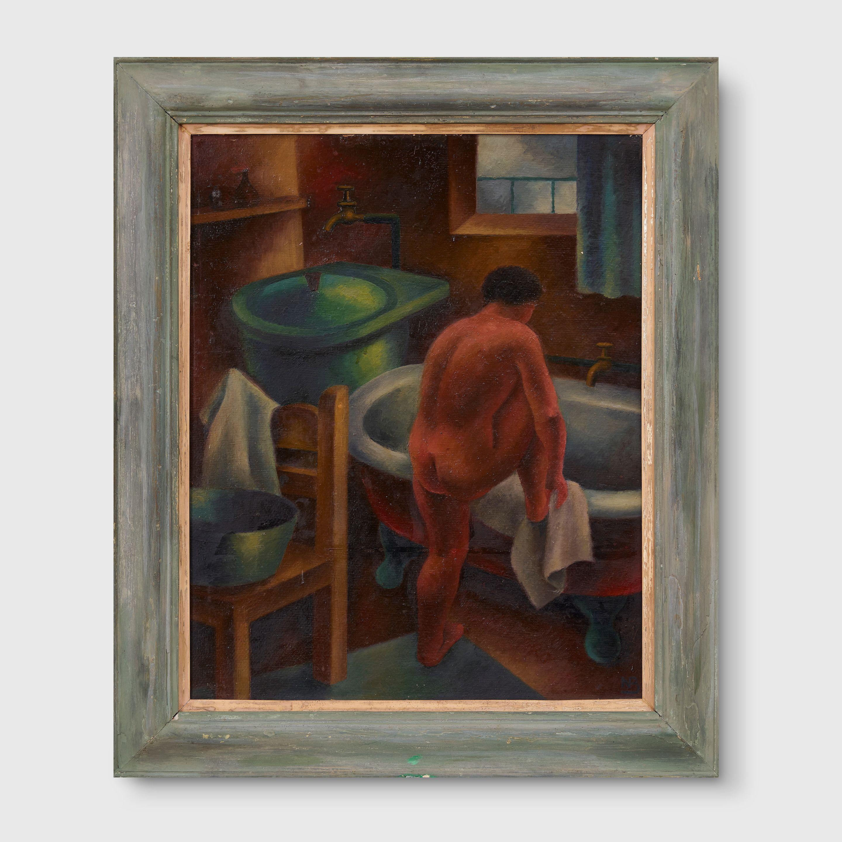 Nancy Borlase - Laurie Short in Bath, 1945