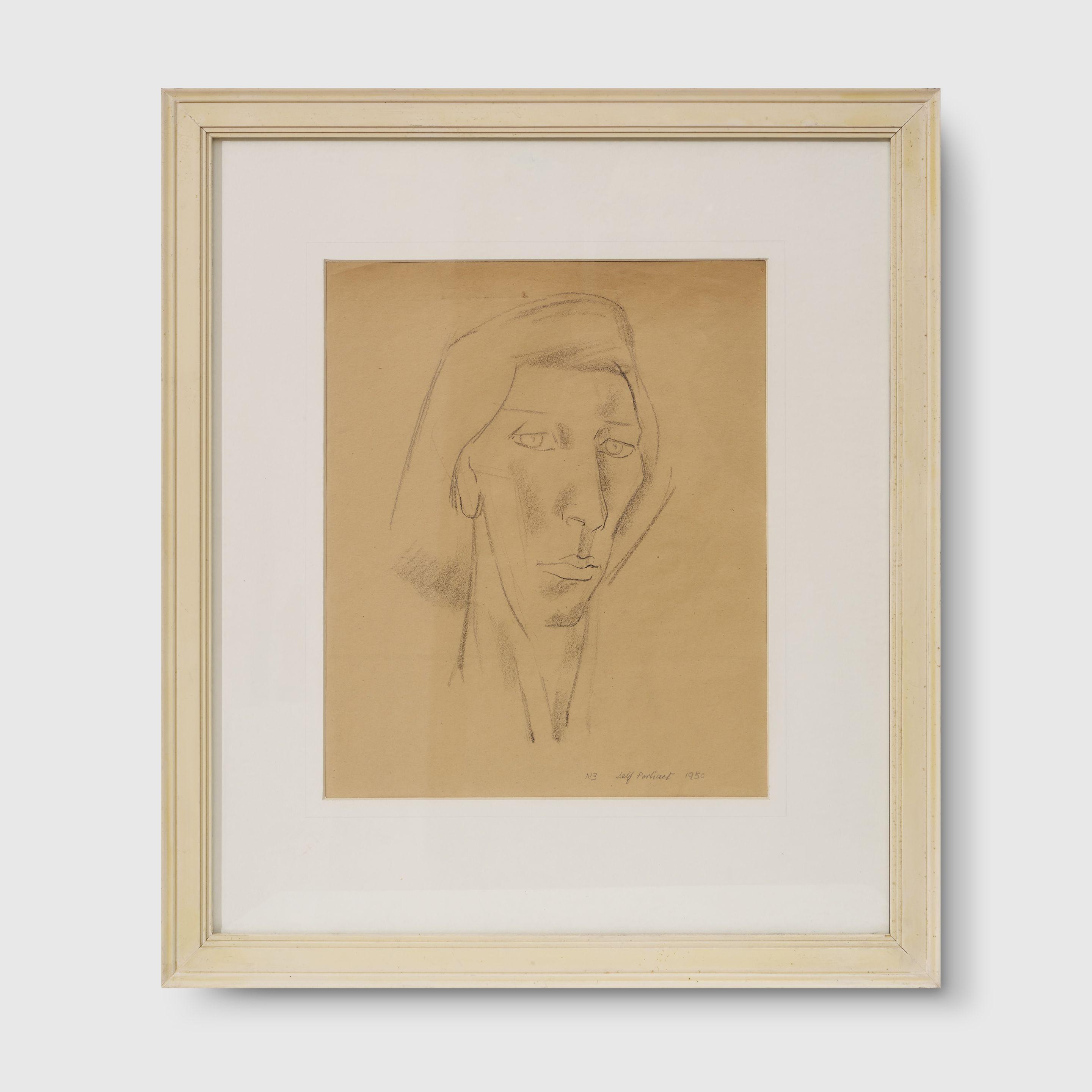 Nancy Borlase - Self Portrait, 1950