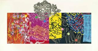 Nancy Graves - Stuck, the flies buzzed