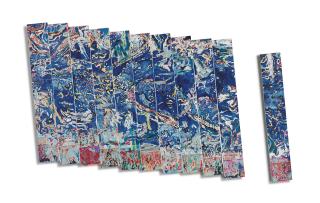 Nancy Graves - Untitled #2 (Blue)