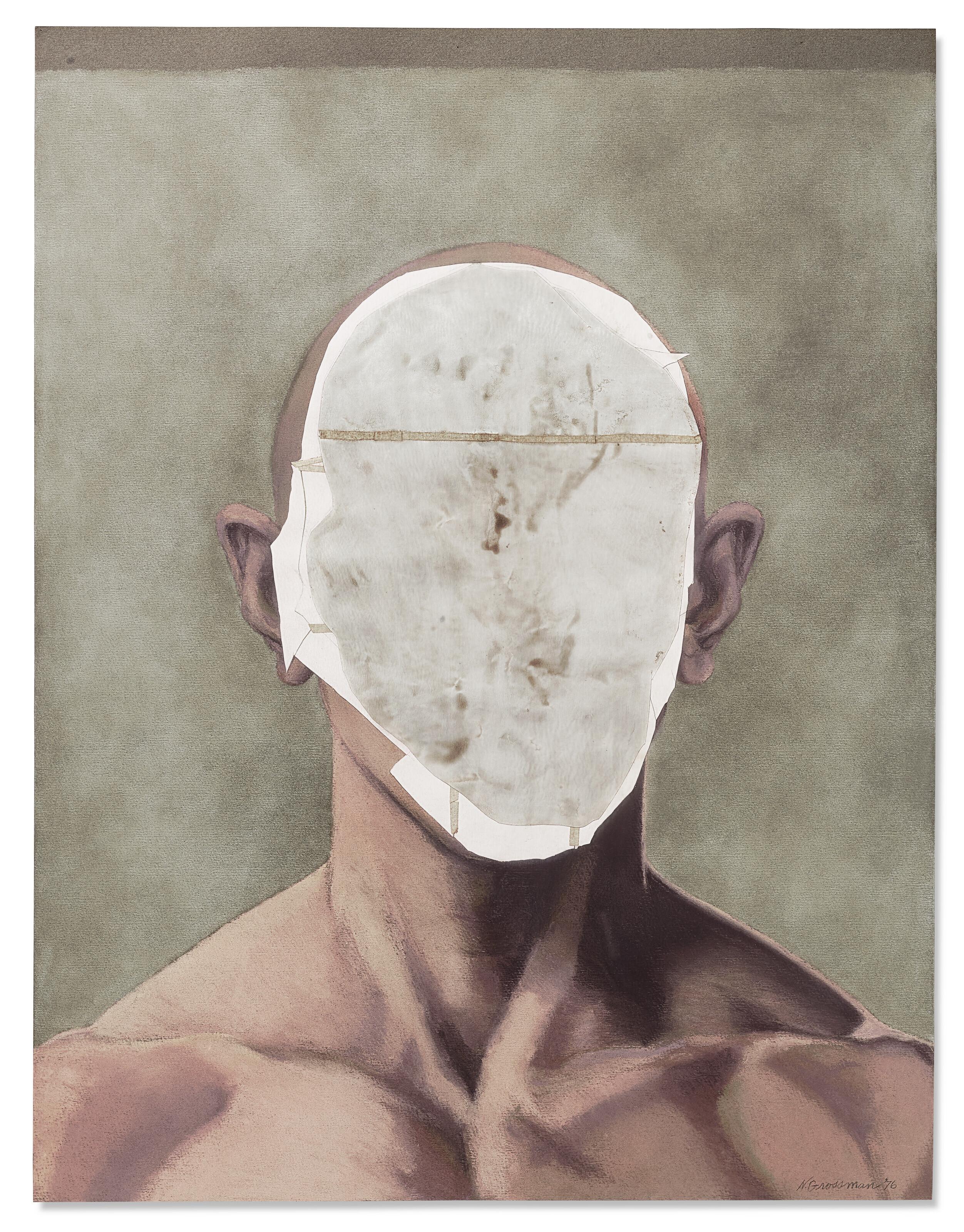 Nancy Grossman - Collage Pastel #6