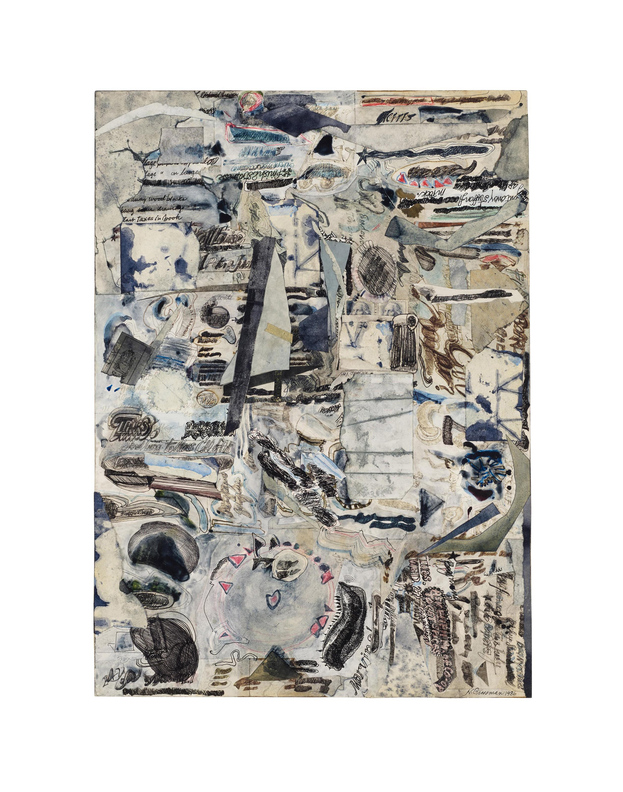 Nancy Grossman - Untitled Blue Diary